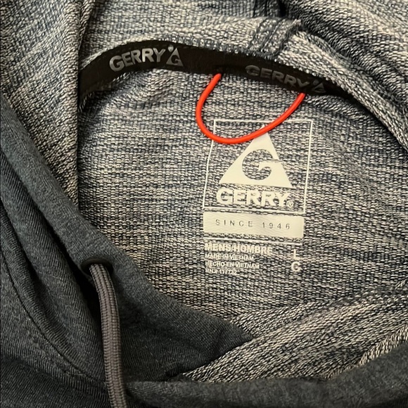 Gerry Hoodie with Logo Size L Blue Gray - Picture 5 of 6